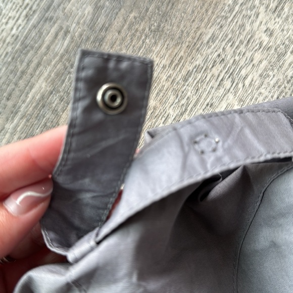 Members Only Jacket Gray Mobil Jacket Vintage Zip Up Size 44 - Picture 10 of 14